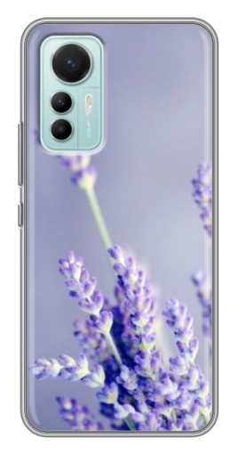 Чехол с картинкой "Лаванда вблизи" для Xiaomi Mi 12 Lite