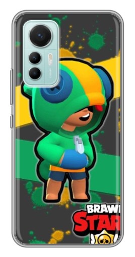 Чехол с принтом "Leon Brawl Stars" для Xiaomi Mi 12 Lite