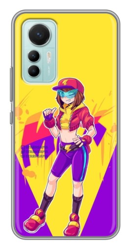 Чехол с печатью "Макс Бравл Старс" для Xiaomi Mi 12 Lite