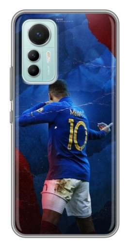 Чехол с принтом "Мбаппе в Франции" для Xiaomi Mi 12 Lite
