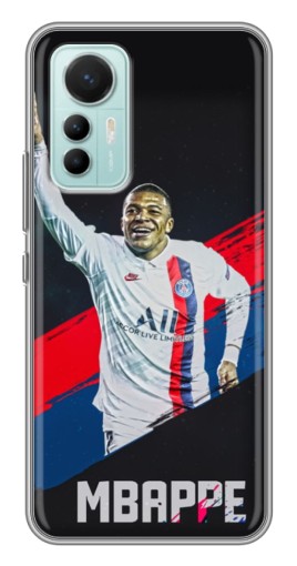 Чехол с картинкой "Mbappe в ПСЖ" для Xiaomi Mi 12 Lite