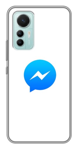 Чехол с картинкой "messenger logo" для Xiaomi Mi 12 Lite