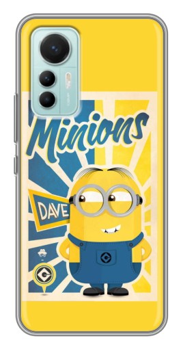 Чехол с картинкой "Minions" для Xiaomi Mi 12 Lite