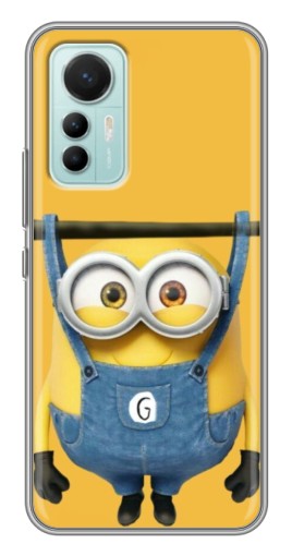 Силиконовый чехол с изображением "Миньон повис" для Xiaomi Mi 12 Lite
