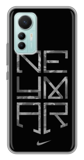 Чехол с принтом "Neymar nike" для Xiaomi Mi 12 Lite