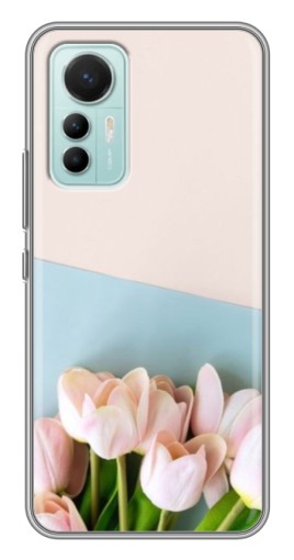 Чехол с принтом "Нежные тюльпаны" для Xiaomi Mi 12 Lite