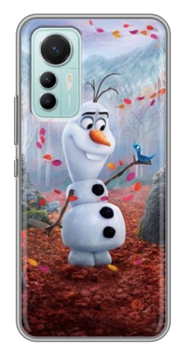 Чехол с картинкой "Олаф" для Xiaomi Mi 12 Lite