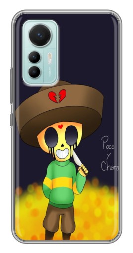 Силиконовый чехол с изображением "Poco y Chara" для Xiaomi Mi 12 Lite