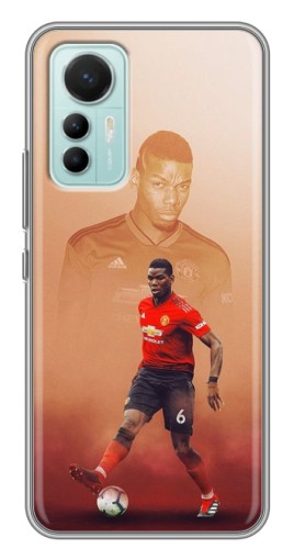 Силиконовый чехол с изображением "Pogba с Манчестера" для Xiaomi Mi 12 Lite