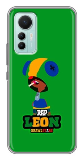 Чехол с принтом "RAP Leon" для Xiaomi Mi 12 Lite