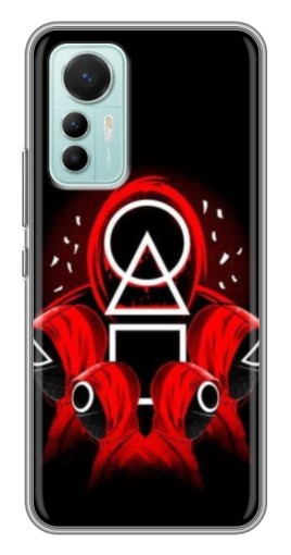 Чехол с картинкой "Солдаты с игры кальмара" для Xiaomi Mi 12 Lite