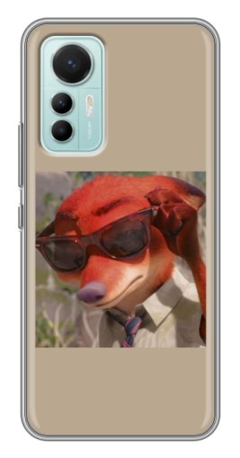 Силиконовый чехол с изображением "Стильный Ник" для Xiaomi Mi 12 Lite