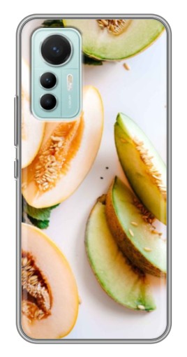Силиконовый чехол с изображением "Свежие дыньки" для Xiaomi Mi 12 Lite