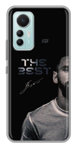 Силиконовый чехол с изображением "The Best Messi" для Xiaomi Mi 12 Lite