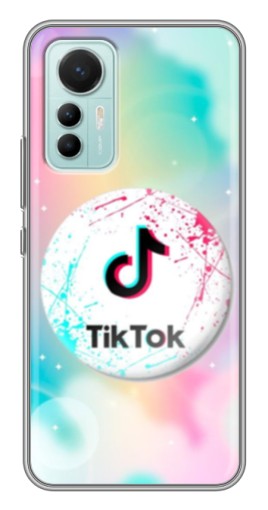 Чехол с печатью "TikTok принт" для Xiaomi Mi 12 Lite