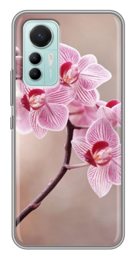 Силиконовый чехол с изображением "Веточка орхидеи" для Xiaomi Mi 12 Lite