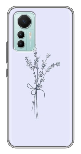 Чехол с печатью "Веточки лаванды" для Xiaomi Mi 12 Lite