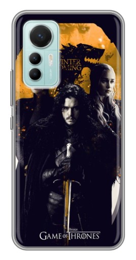 Силиконовый чехол с изображением "Winter Coming" для Xiaomi Mi 12 Lite