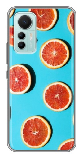 Чехол с печатью "Яркие грейпфруты" для Xiaomi Mi 12 Lite