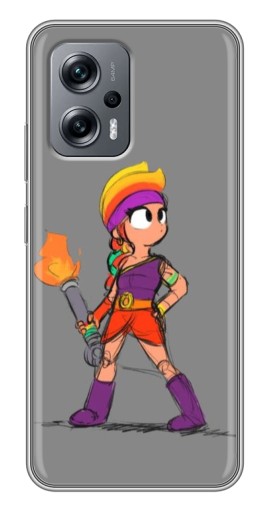 Чехол с принтом "Amber с факелом" для Xiaomi POCO X4 GT