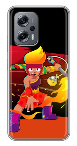 Силиконовый чехол с изображением "Амбер в дуэли" для Xiaomi POCO X4 GT