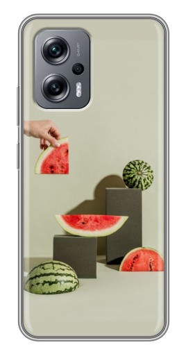 Чехол с картинкой "Арт Арбузы" для Xiaomi POCO X4 GT