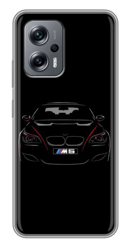 Силиконовый чехол с изображением "BMW M5" для Xiaomi POCO X4 GT