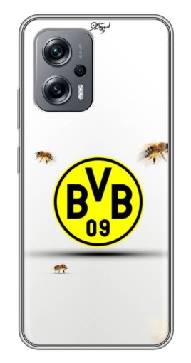 Чехол с принтом "Боруссия Шмели" для Xiaomi POCO X4 GT