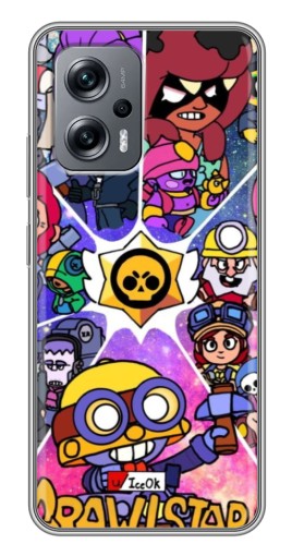 Силиконовый чехол с изображением "Brawl заставка" для Xiaomi POCO X4 GT