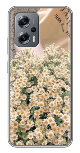 Чехол с печатью "Букет ромашек" для Xiaomi POCO X4 GT