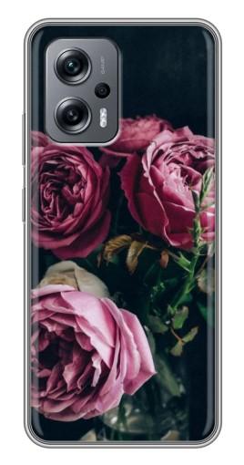 Чехол с картинкой "Букет роз" для Xiaomi POCO X4 GT