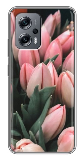 Чехол с принтом "Букет тюльпанов" для Xiaomi POCO X4 GT