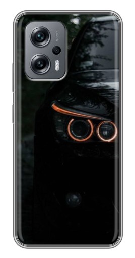 Чехол с печатью "Черный БМВ" для Xiaomi POCO X4 GT