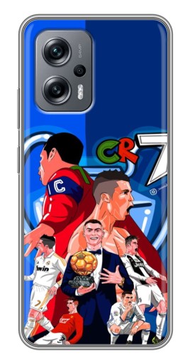 Чехол с принтом "CR7" для Xiaomi POCO X4 GT