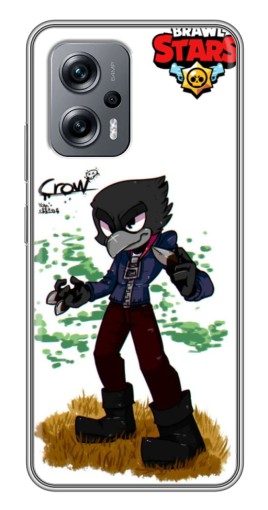 Чехол с картинкой "Crow" для Xiaomi POCO X4 GT
