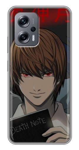 Чехол с картинкой "Death Note" для Xiaomi POCO X4 GT