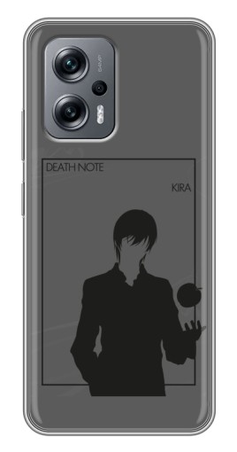Чехол с печатью "Death Note Кира" для Xiaomi POCO X4 GT