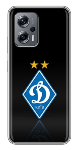 Силиконовый чехол с изображением "Динамо Киев логотип" для Xiaomi POCO X4 GT