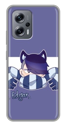 Силиконовый чехол с изображением "Edgar Brawl Stars" для Xiaomi POCO X4 GT