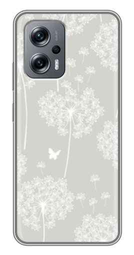 Чехол с печатью "Фон одуванчиков " для Xiaomi POCO X4 GT