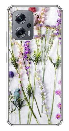 Чехол с печатью "Фон полевых цветов" для Xiaomi POCO X4 GT