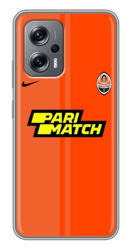 Чехол с принтом "Форма ФК Шахтер" для Xiaomi POCO X4 GT