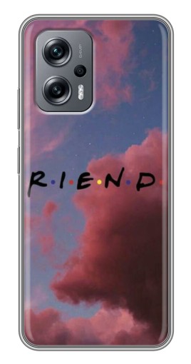 Чехол с печатью "Friends" для Xiaomi POCO X4 GT