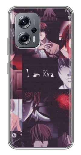 Чехол с принтом "I am Kira" для Xiaomi POCO X4 GT