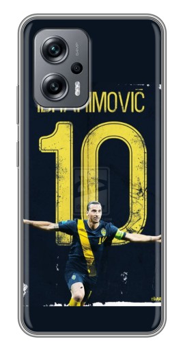 Чехол с принтом "Ибрагимович 10" для Xiaomi POCO X4 GT