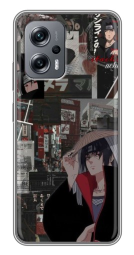 Чехол с принтом "Итачи комиксы" для Xiaomi POCO X4 GT