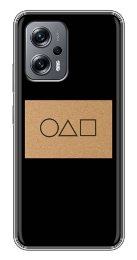 Силиконовый чехол с изображением "Карточка Кальмара" для Xiaomi POCO X4 GT