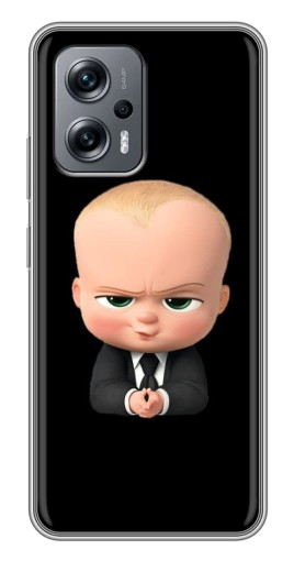 Силиконовый чехол с изображением "Хитрый Босс" для Xiaomi POCO X4 GT