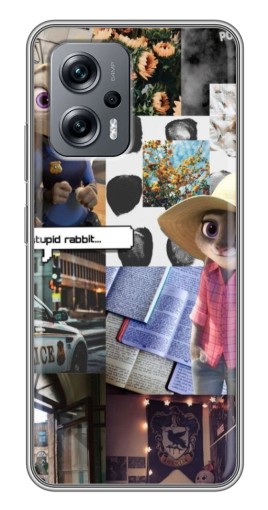 Чехол с печатью "Коллаж Джуди" для Xiaomi POCO X4 GT