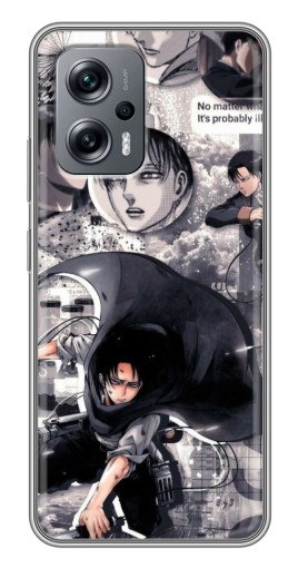 Чехол с принтом "Коллаж Леви" для Xiaomi POCO X4 GT